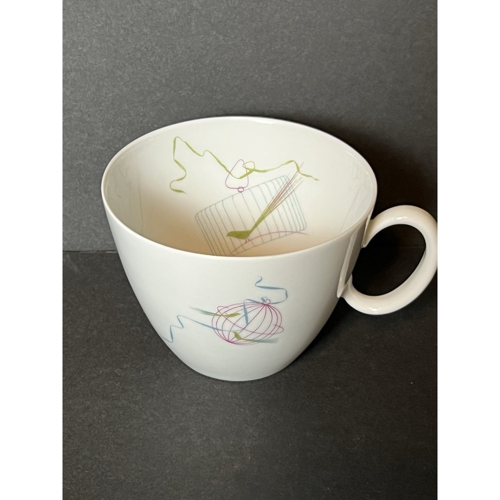 Vtg MCM Rosenthal Continental China Raymond Loewy BIRD CAGE Tea/coff Cup